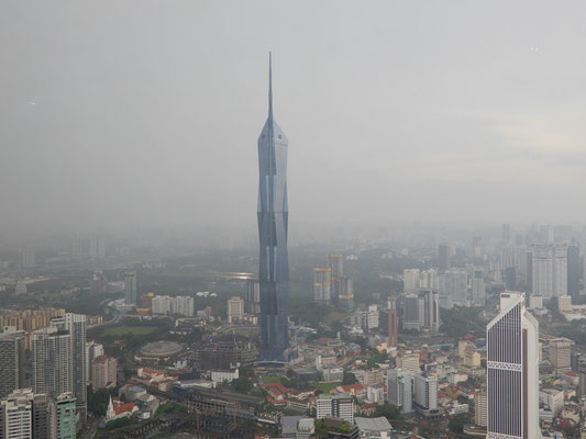 Ausblick auf das 2. höchste Gebäude der Welt
