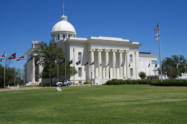 Montgomery AL - State Capitol von Alabama