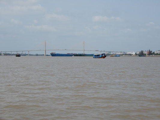 auf dem Mekong