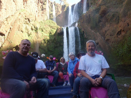 Flossfahrt Wasserfälle von Ouzoud