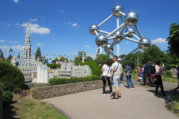 Mini-Europa mit Atomium