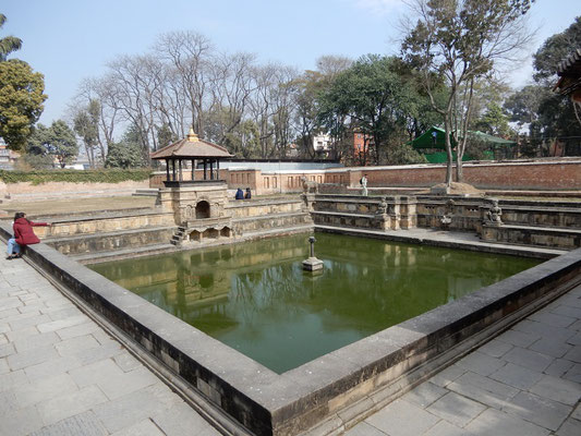 Lalitpur - Palast Garten