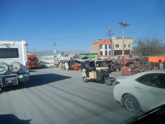 Durch die Stadt Quetta