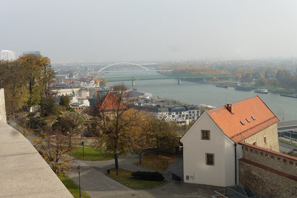 Aussicht auf die Donau