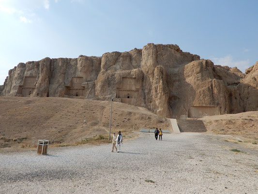 Königsgräber kurz vor Persepolis