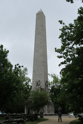 Obelisk zu Ehren der Gründung von Jamestown