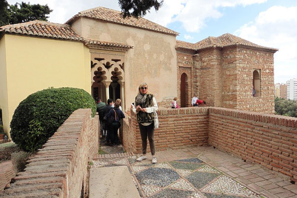 in der Alcazaba von Malaga