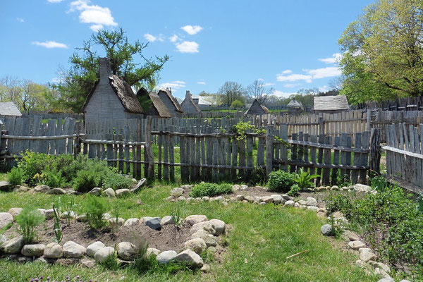 Dorf der Siedler von 1627