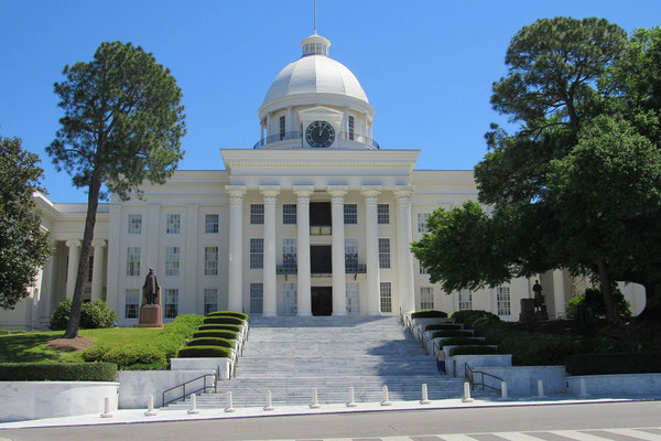 Montgomery AL - State Capitol von Alabama