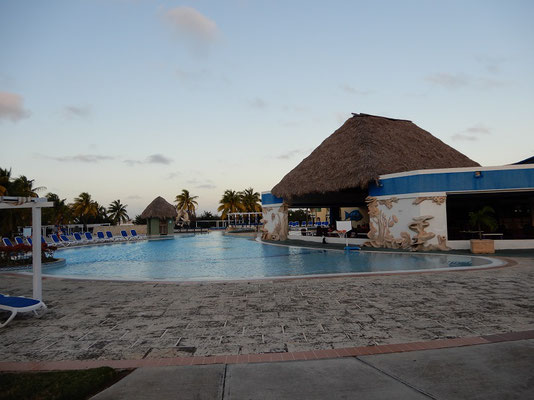 Der Hotel-Swimming-Pool