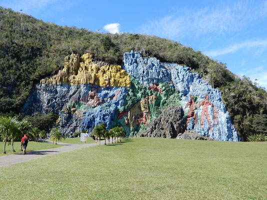 Mural de la Prehistoria bei Viñales