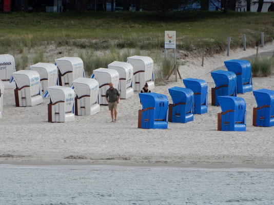 Strandkörbe beim Ostseebad Binz