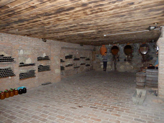Der Weinkeller des Weinmuseums