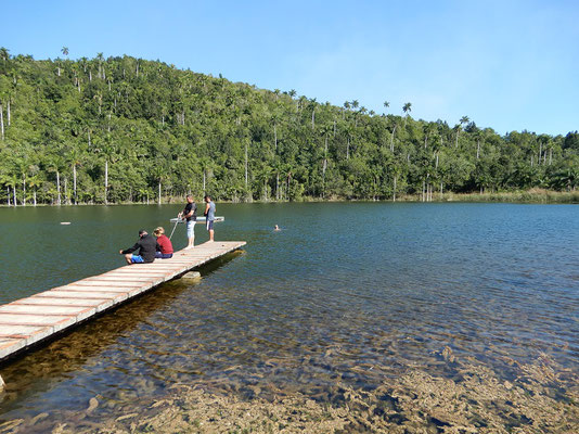 Badesee bei Las Terrazas