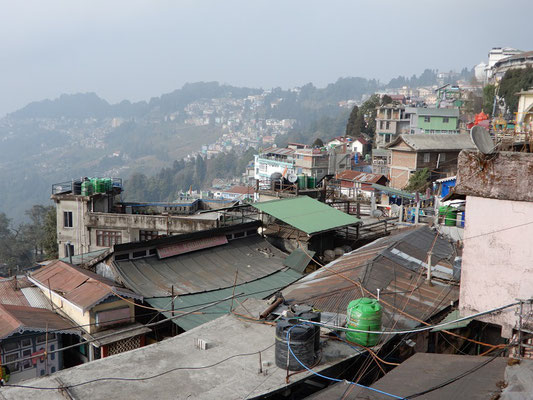 Aussicht auf Darjeeling