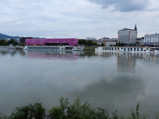 Kunstmuseum bei der Dämmerung