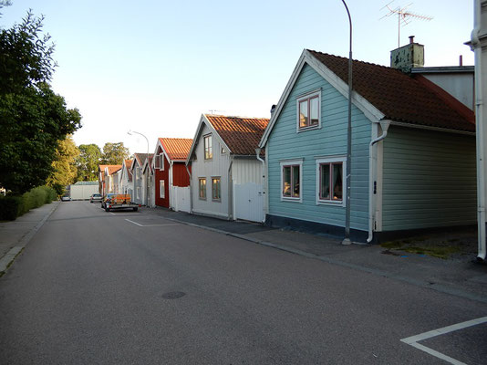 Nyköping - alte Holzhäuser