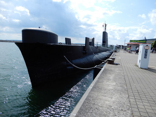 Sassnitz - U-Boot-Museum beim Stadthafen