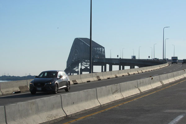 Brücke zum Hafen von Baltimore MD