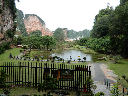 Park beim Kek-Lok-Tempel