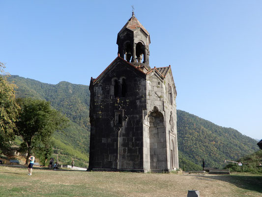 Der Glockenturm des Klosters