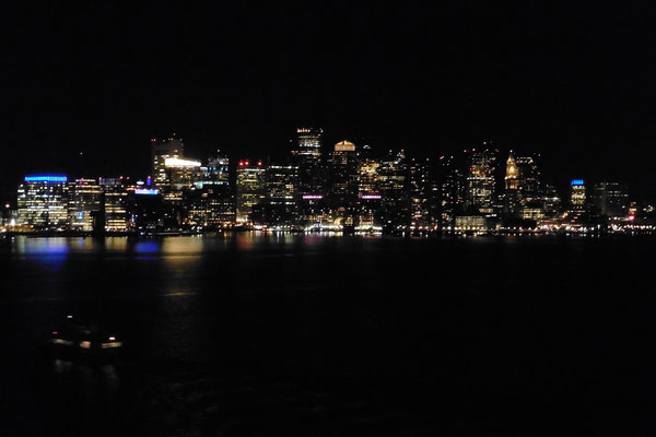 Boston bei Nacht
