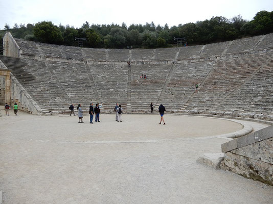 Das antike Theater von Epidauros (Asklepion Heiligtum)