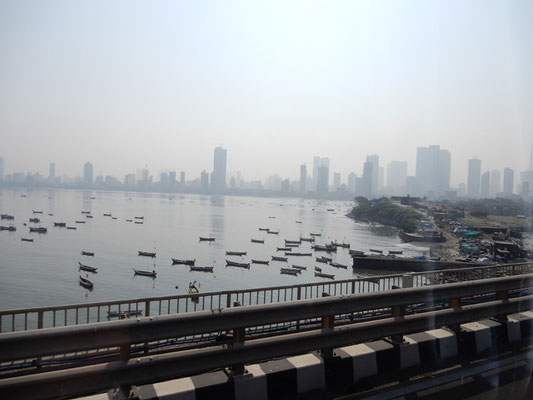 Blick auf Mumbai