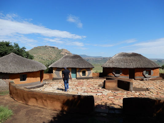 Basotho Cultural Village - Hütten aus dem 18. Jahrhundert