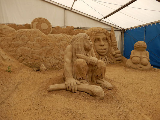Sandskulpturen-Ausstellung Usedom