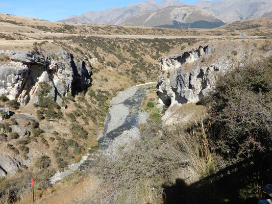 Canyon Landschaft Cave Stream Scenic Reserve