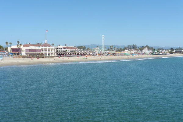 Der Boardwalk von Santa Cruz