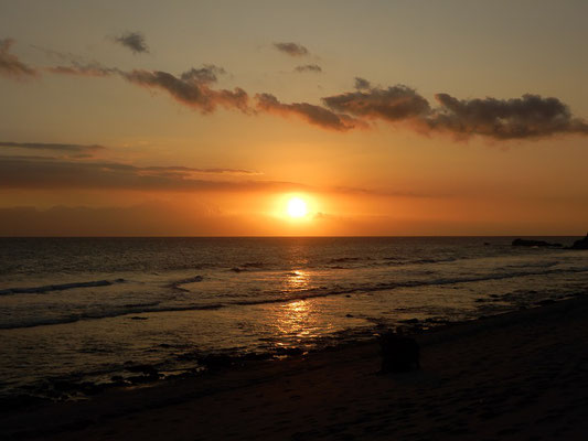 Sonnenuntergang an der Coco Beach