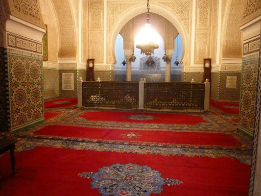 Mausoleum Moulay Ismail, Grabstätten