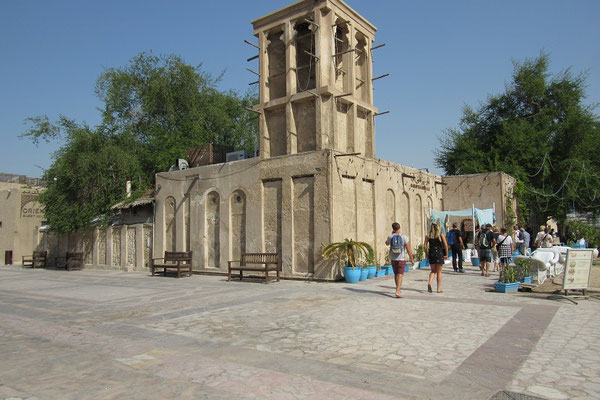 Windturm in der Al Fahaidi Historical Neighbourhood