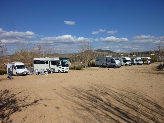 Unser Camping-Stellplatz in Azrou