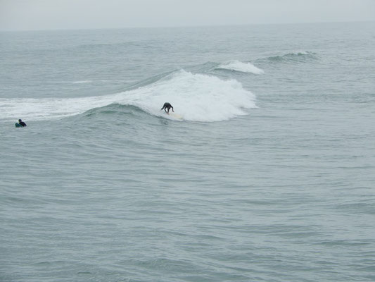 Surfer bei Westport