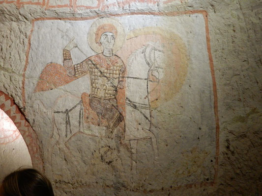 Fresken im Felsenkloster von Göreme