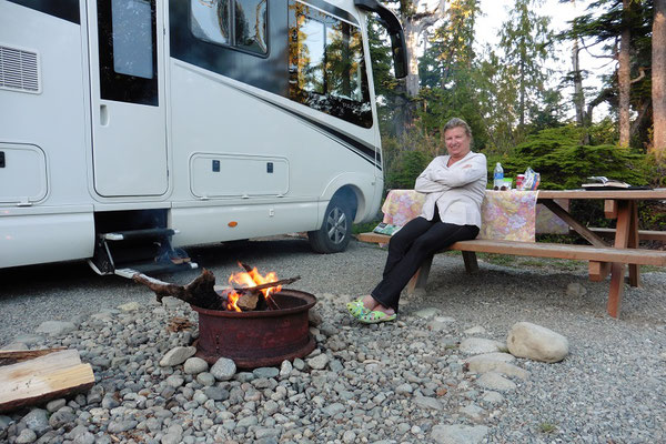 Camping bei Ucluelet