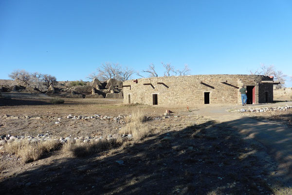 Aztec Ruins- die grosse Kiva aussen