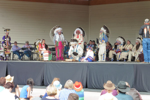 Calgary Stampede - Einweihungszeremonie der Indianer