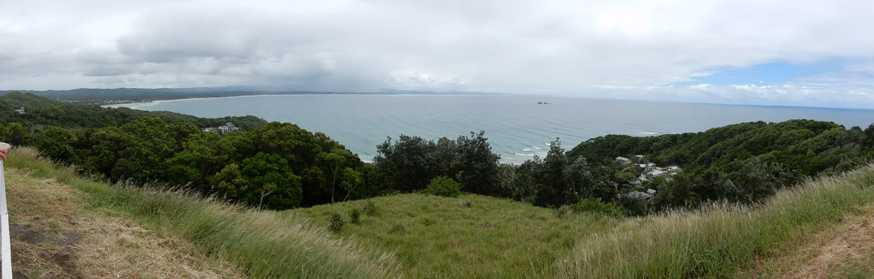 Byron Bay vom Leuchtturm aus gesehen