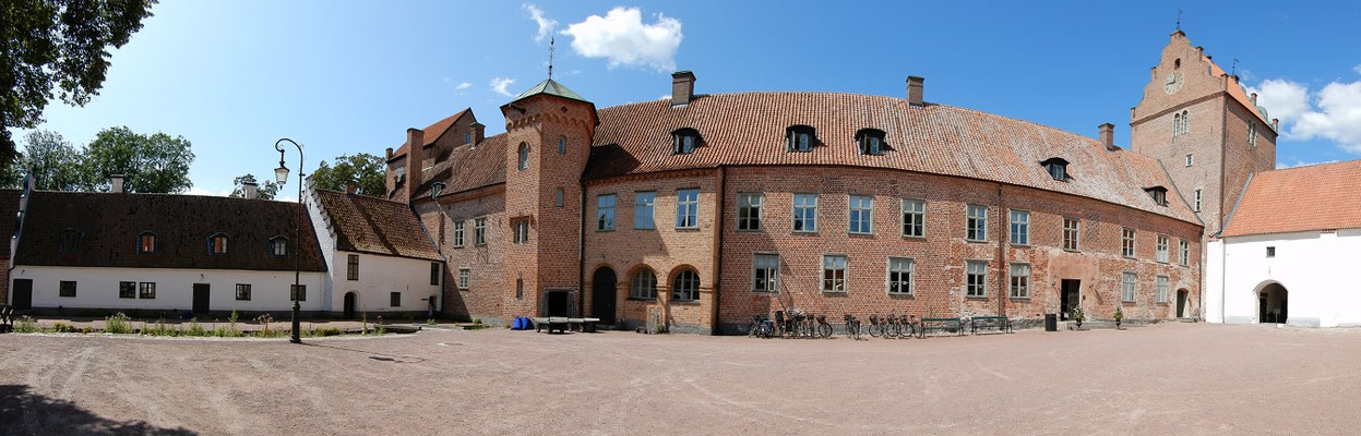 Innenhof Schloss Bäckaskog