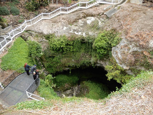 Cave Garden Sink Hole mitten in der Stadt