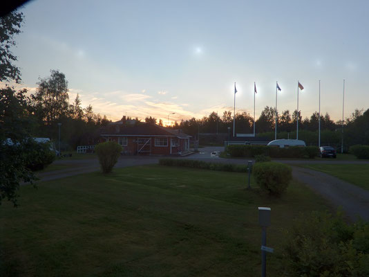 Mitternachtssonne in Kemijärvi