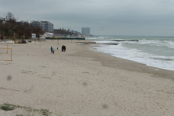 Am Strand von Odessa