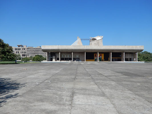 Das Parlamentsgebäude von Le Corbusier
