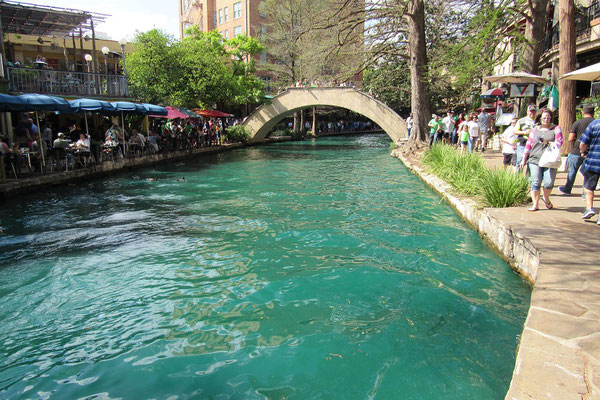 Der grüne San Antonio River