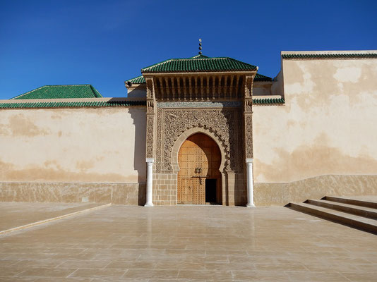 Eingang zum Grab von Moulay Ismail