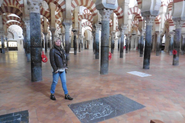 Cordoba - Mezquita mit Käthi